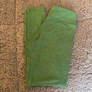 Heathered Green Lularoe leggings
